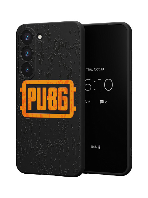 Силиконовый чехол для Samsung Galaxy S23 "NOVEL: PUBG"