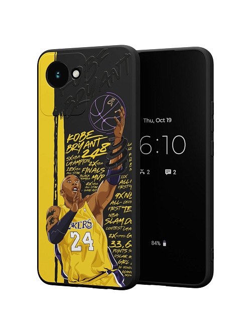 Силиконовый чехол для realme C30/C30S/realme Narzo 50i Prime "NOVEL: Kobe Bryant"