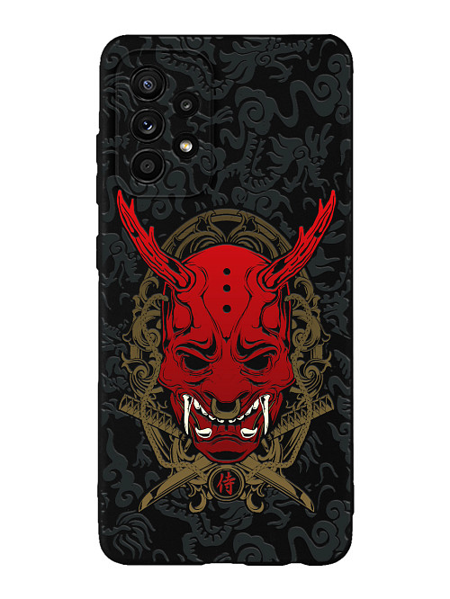 Силиконовый чехол для Samsung Galaxy A23 (5G) Red Oni mask