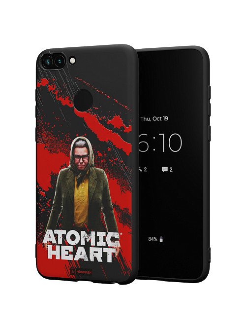 Силиконовый чехол для Huawei P Smart (2018) "Atomic Heart: Баба Зина"