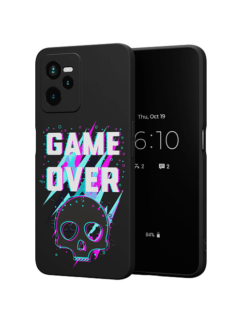 Силиконовый чехол для Realme C35 "Game over"