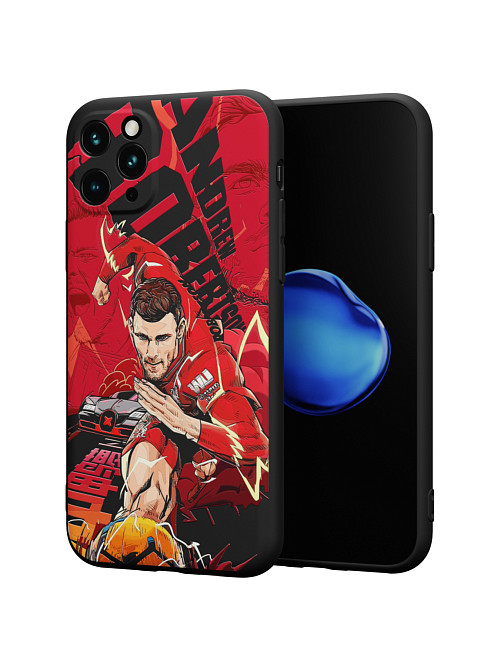 Силиконовый чехол для Apple iPhone 11 Pro "NOVEL: Andrew Robertson"