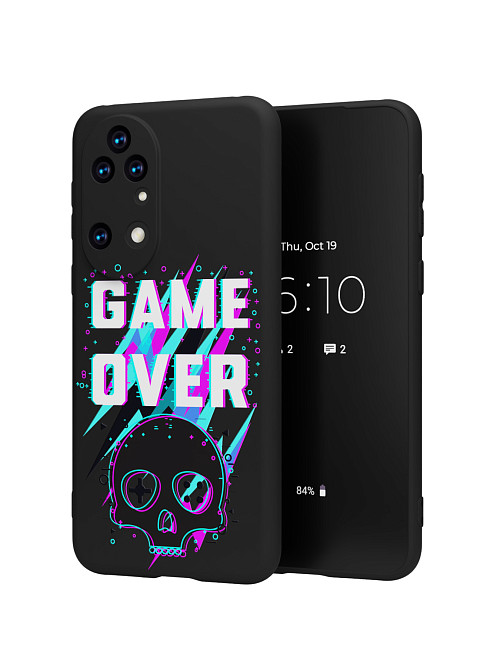 Силиконовый чехол для Huawei P50 Game over