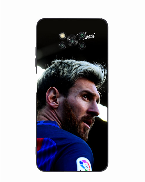 Силиконовый чехол для Poco X3 Lionel Messi