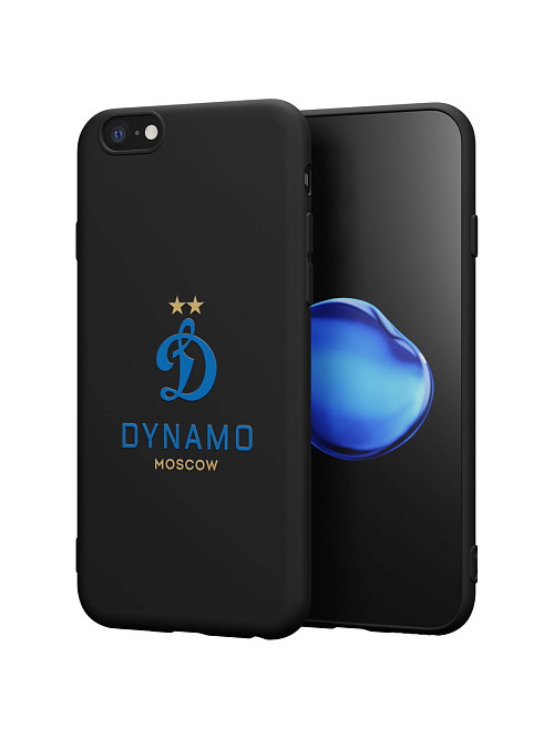 Силиконовый чехол для Apple iPhone 6S "Динамо: Dynamo Moscow"