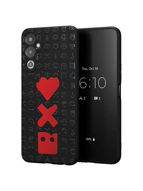 Силиконовый чехол для Tecno Pova 4 "Love Death Robots"