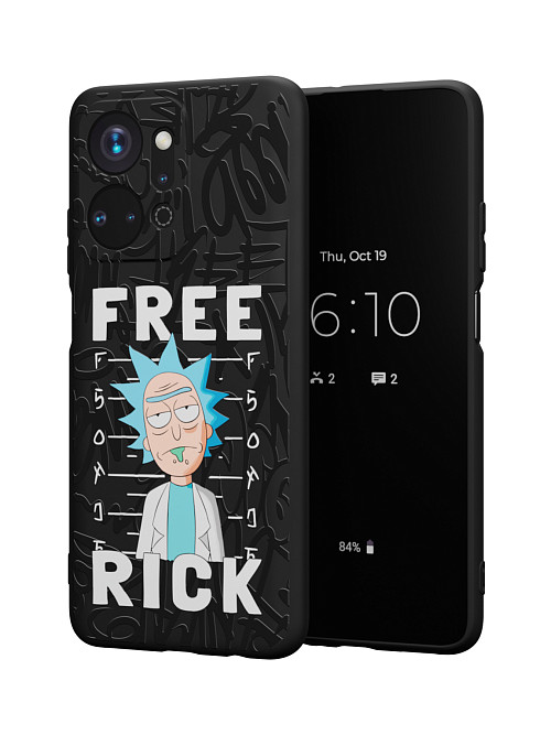 Силиконовый чехол для Honor X7a "NOVEL: Free Rick"