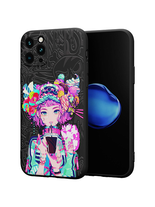 Силиконовый чехол для Apple iPhone 11 Pro "Lolipop girl"