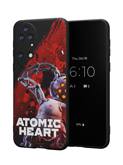 Силиконовый чехол для Huawei P50 "Atomic Heart: Беляш (МА-9)"