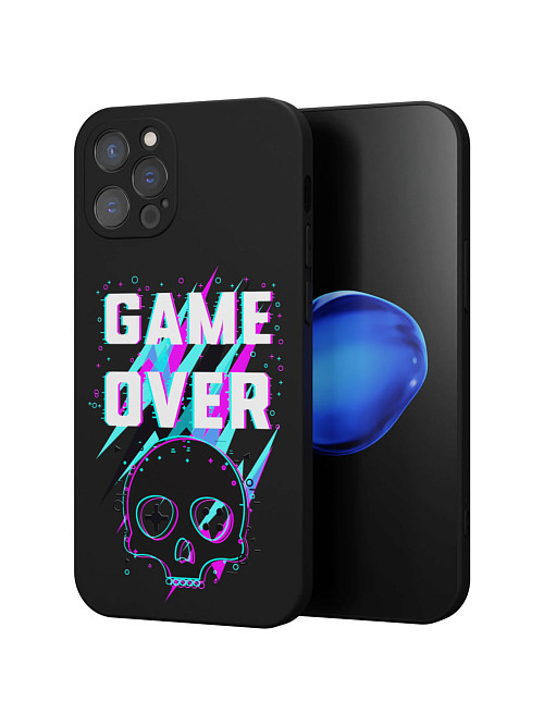 Силиконовый чехол для Apple iPhone 12 Pro "Game over"