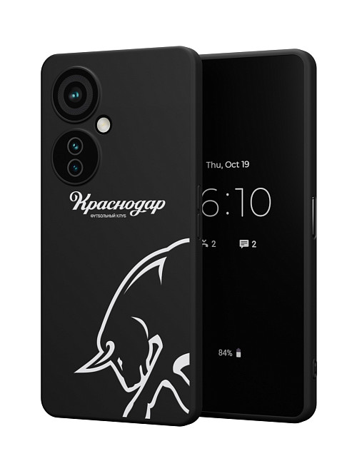 Силиконовый чехол для OnePlus Nord CE 3 Lite (5G) "Краснодар: Бык"