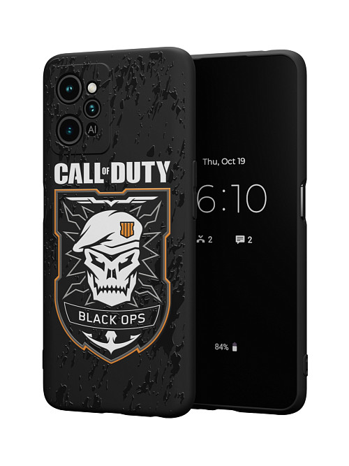 Силиконовый чехол для realme C31 "NOVEL: Call of Duty"