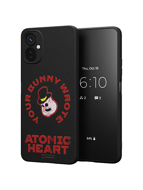 Силиконовый чехол для Tecno Spark 9 Pro "Atomic Heart: Капиталист"