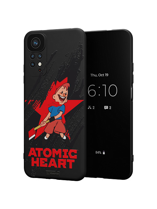 Силиконовый чехол для Xiaomi Redmi Note 11S (4G) "Atomic Heart: Пионер"