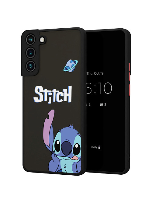 Противоударный чехол для Samsung Galaxy S22+ (5G) "NOVEL: Stitch planet"