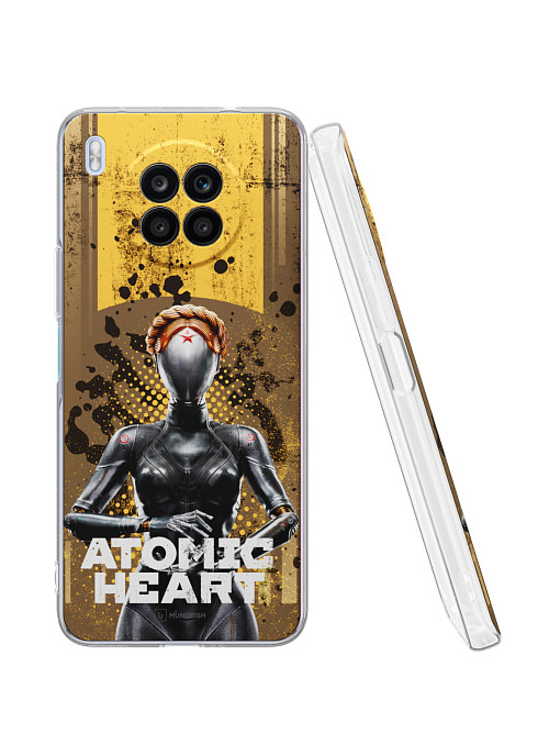 Силиконовый чехол для Honor 50 Lite "Atomic Heart: Левая близняшка"