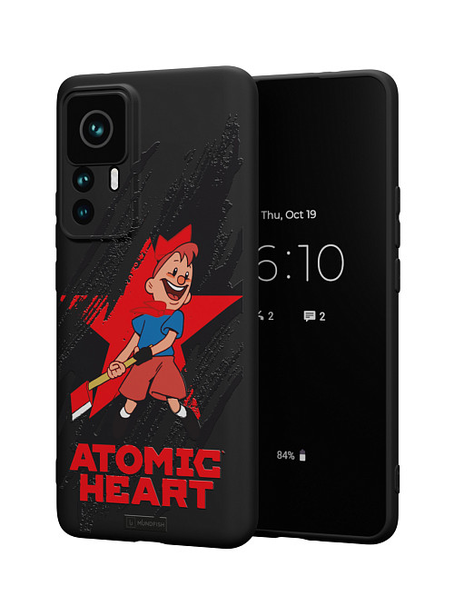 Силиконовый чехол для Xiaomi 12T "Atomic Heart: Пионер"