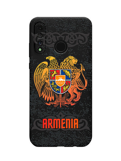 Силиконовый чехол для Huawei P30 Lite Герб Армении