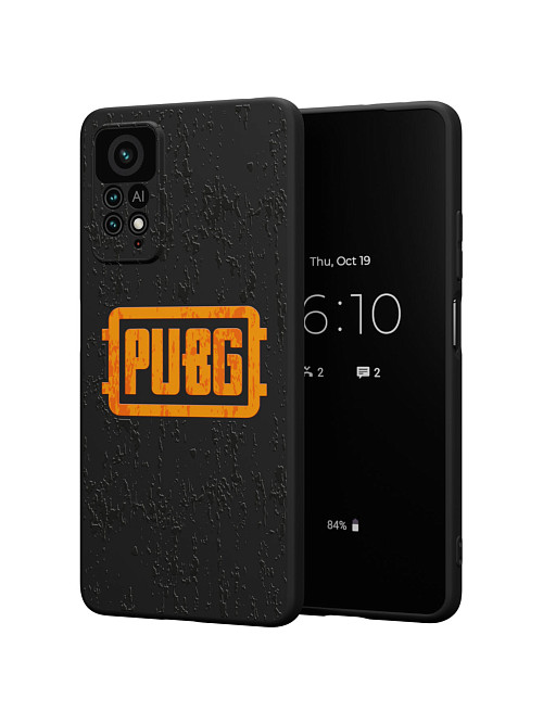 Силиконовый чехол для Xiaomi Redmi Note 12 Pro (4G) "NOVEL: PUBG"