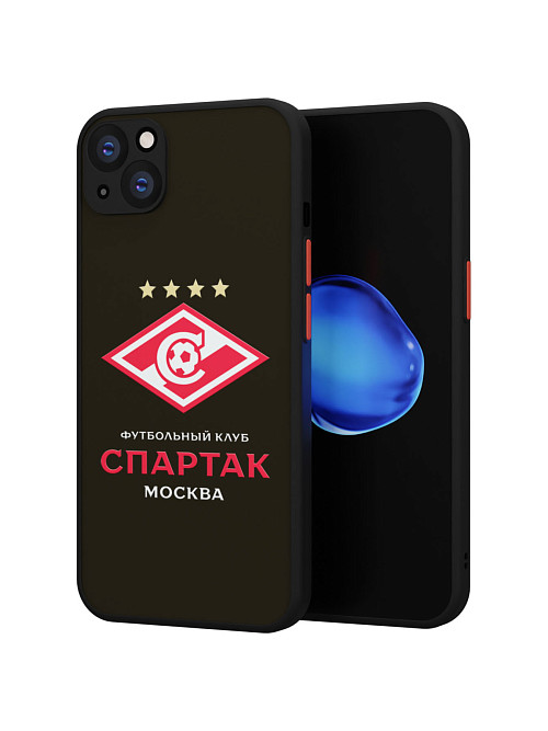 Противоударный чехол для Apple iPhone 14 Plus "Спартак - чемпион"