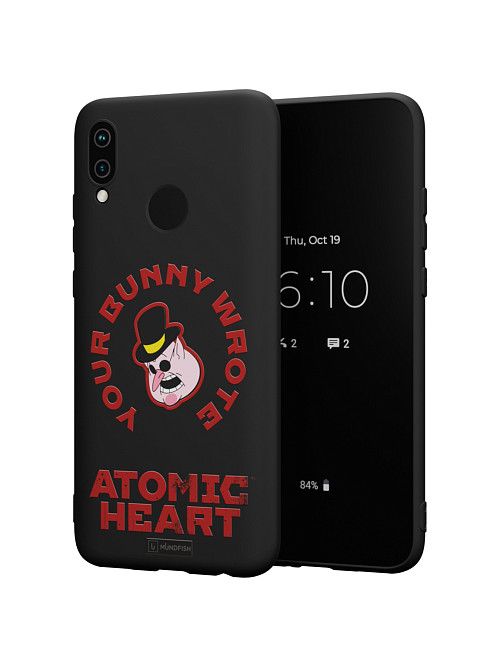 Силиконовый чехол для Huawei P Smart (2019) "Atomic Heart: Капиталист"