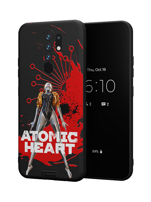 Силиконовый чехол для Xiaomi Redmi 9 "Atomic Heart: Правая близняшка"