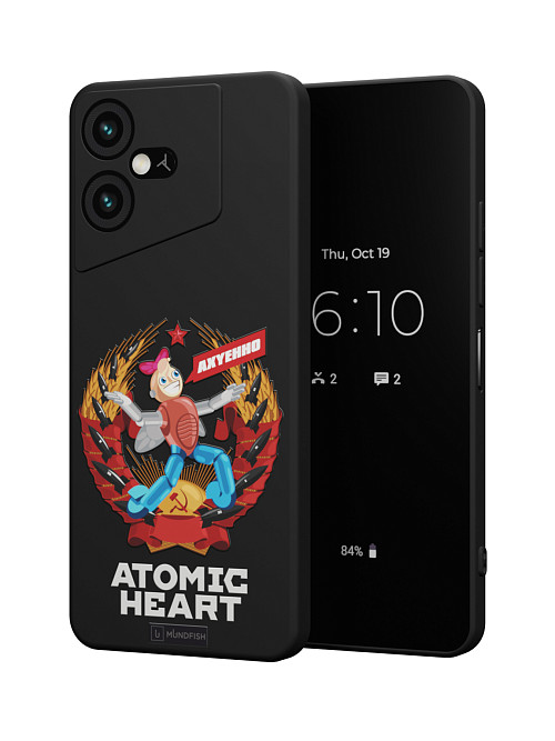 Силиконовый чехол для Tecno Pova Neo 3 "Atomic Heart: Dixie"