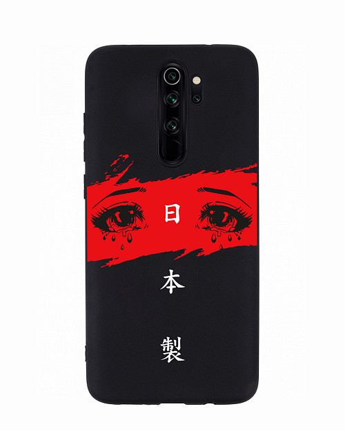 Силиконовый чехол для Xiaomi Redmi Note 8 Pro "Грустные глаза"
