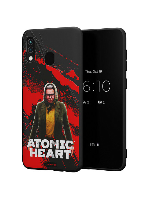 Силиконовый чехол для Samsung Galaxy A30 "Atomic Heart: Баба Зина"