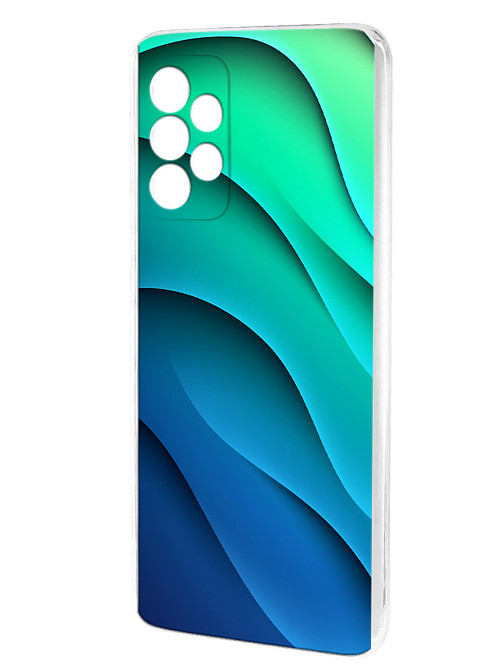 Силиконовый чехол для Samsung A53 Лазурные волны Силиконовый чехол для Samsung A53 Лазурные волны