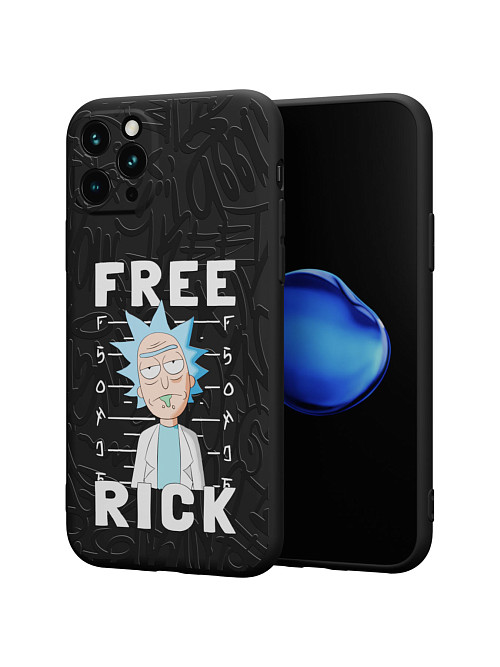 Силиконовый чехол для Apple iPhone 11 Pro "NOVEL: Free Rick"