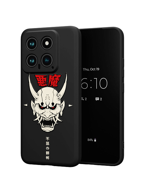 Силиконовый чехол для Xiaomi 14 "Demon"