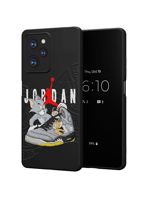 Силиконовый чехол для Poco X5 Pro (5G) "NOVEL: Том и Джери х Nike"