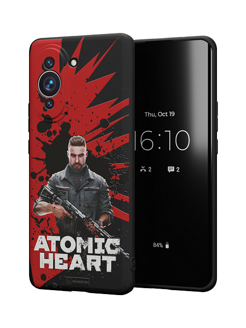 Силиконовый чехол для Huawei Nova 10 "Atomic Heart: Майор Нечаев"