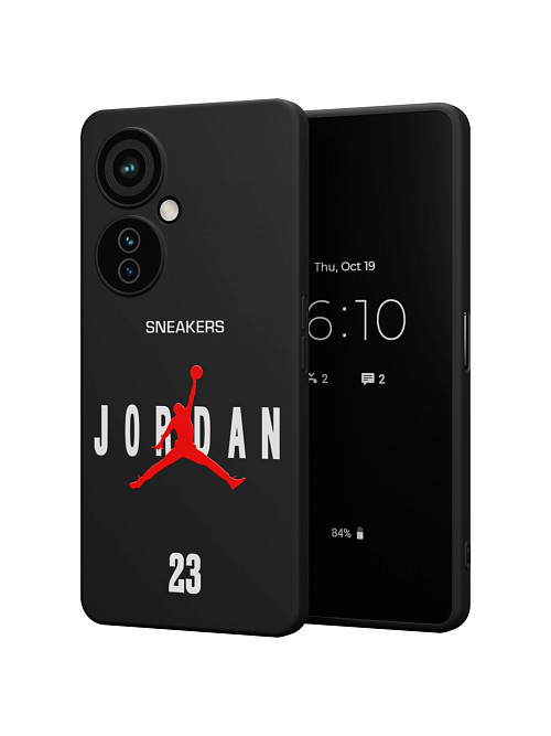 Силиконовый чехол для OnePlus Nord CE 3 Lite (5G) "NOVEL: Джордан 23"