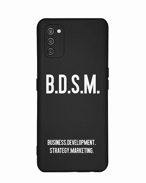 Силиконовый чехол для Samsung Galaxy A03S B.D.S.M.