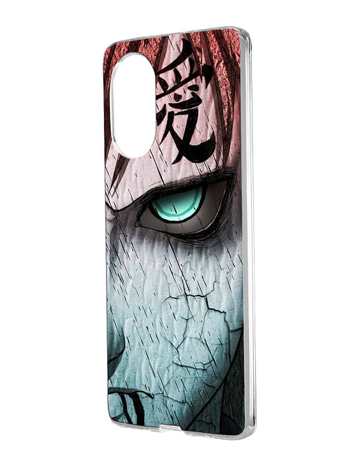 Силиконовый чехол для Huawei Nova 8 Naruto Shippuden - Gaara grimm face