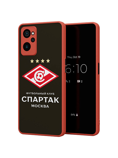 Противоударный чехол для realme 9i "ФК Спартак"