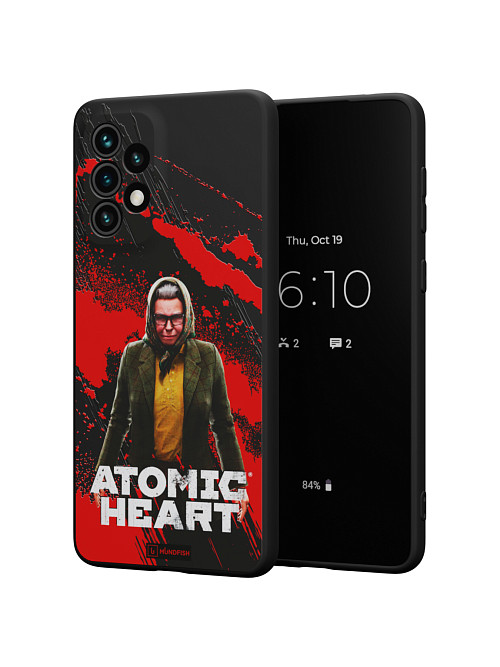 Силиконовый чехол для Samsung Galaxy A33 (5G) "Atomic Heart: Баба Зина"