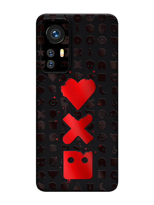 Силиконовый чехол для Xiaomi 12/12X Love Death Robots