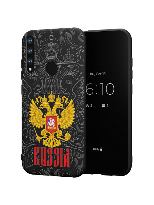 Силиконовый чехол для Honor 9X "Россия"