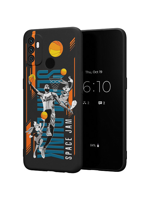 Силиконовый чехол для OPPO A53 (2020) "NOVEL: Slam Dunk"