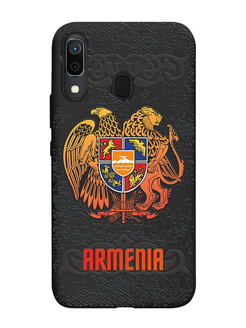 Силиконовый чехол для Samsung Galaxy A30 Герб Армении