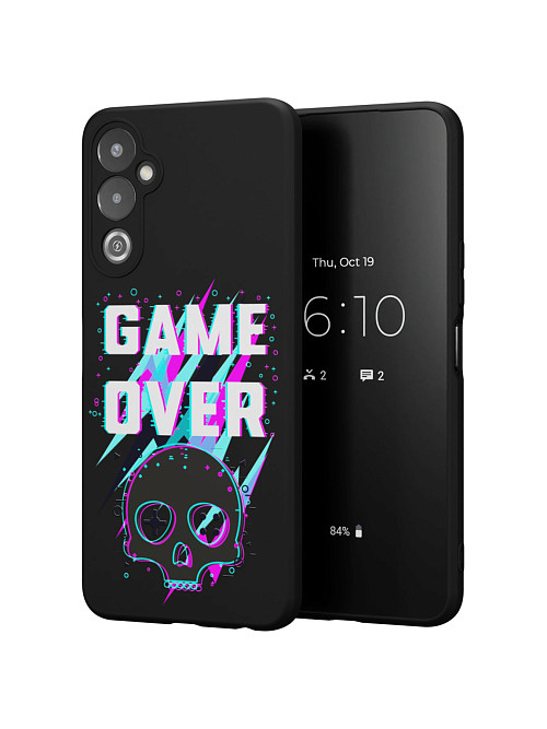 Силиконовый чехол для Tecno Pova 4 "Game over"