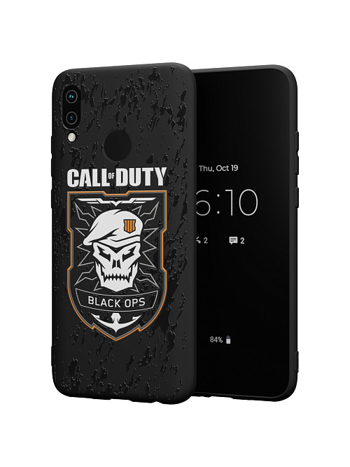 Силиконовый чехол для Huawei P Smart (2019) "NOVEL: Call of Duty"