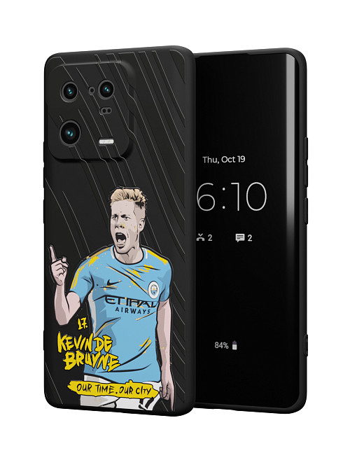 Силиконовый чехол для Xiaomi 13 Pro "NOVEL: Kevin de Bruyne"