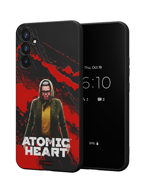 Силиконовый чехол для Samsung Galaxy A34 (5G) "Atomic Heart: Баба Зина"