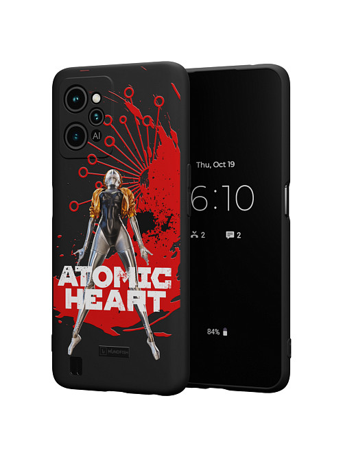 Силиконовый чехол для realme C31 "Atomic Heart: Правая близняшка"