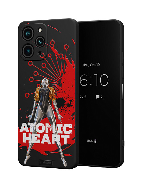 Силиконовый чехол для Xiaomi Redmi 12 "Atomic Heart: Правая близняшка"