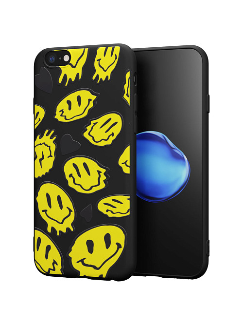 Силиконовый чехол для Apple iPhone 6 "Smile"